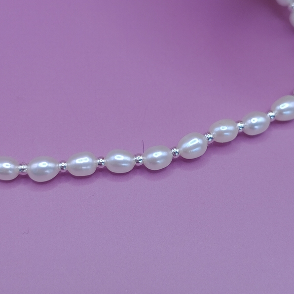 NEW Kids White Natural Pearl  Necklace - Picture 2 of 4